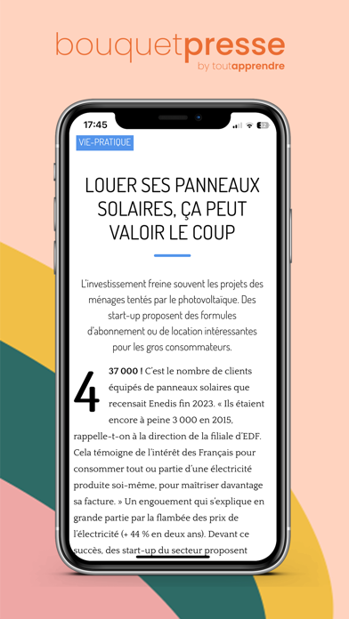 Bouquet Presse Screenshot