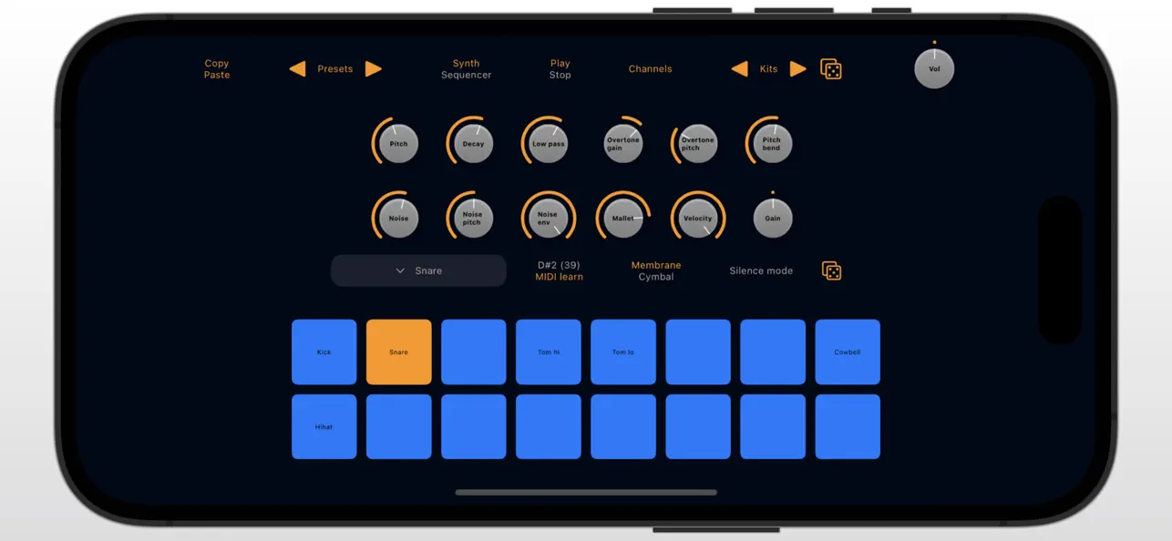 #3. jAmp Percussive (iOS) 由: Jan Maes
