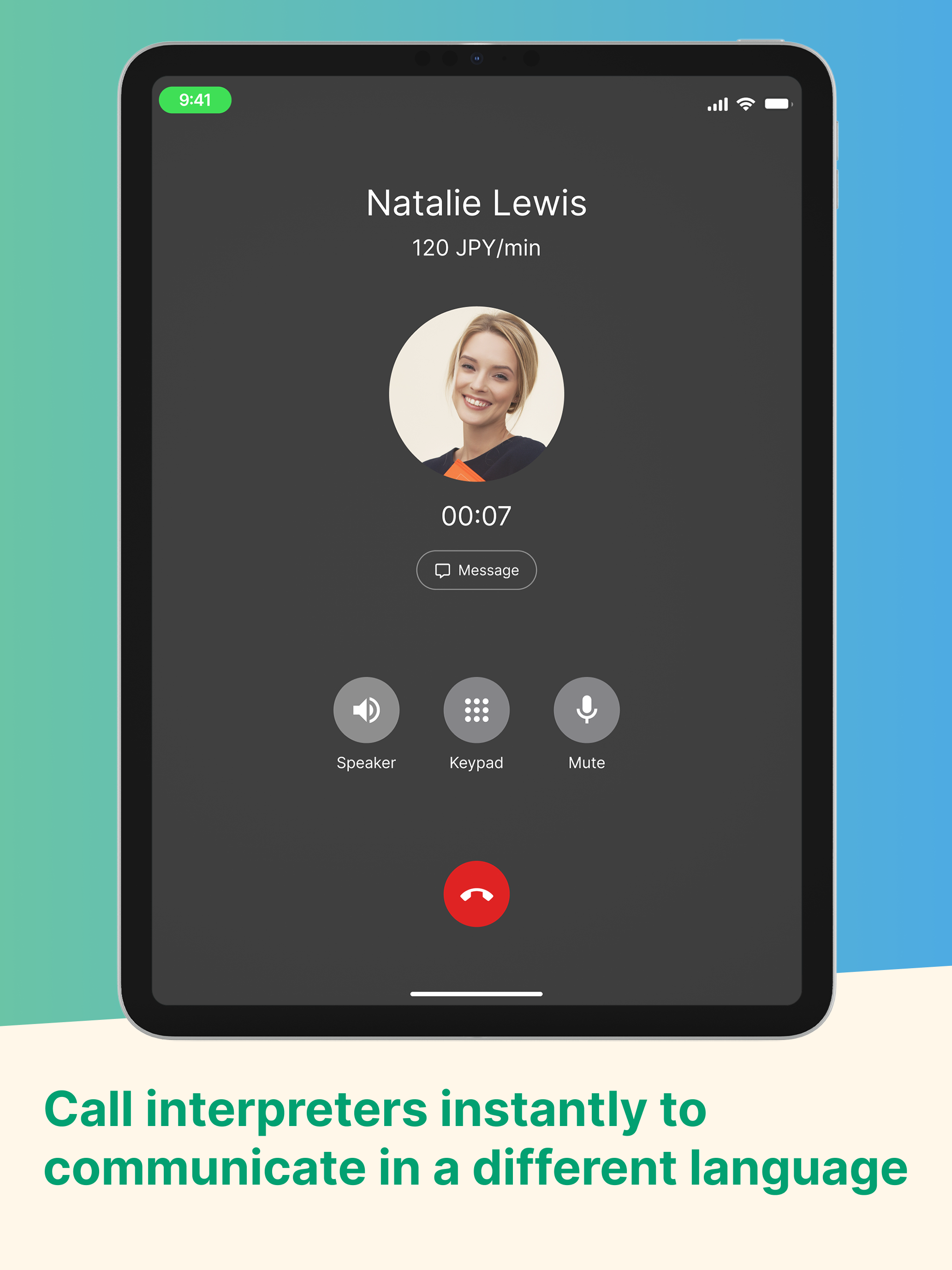 Oyraa - interpreters on call screenshot 8