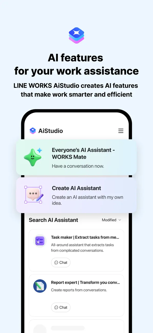 Screenshot #3 pour LINE WORKS: Team Communication