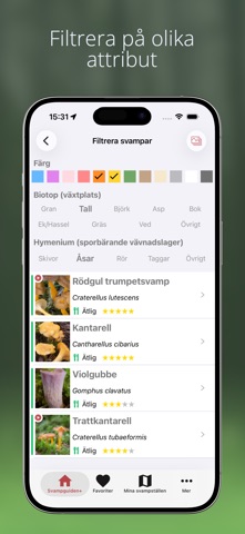 Svampguiden+ screenshot