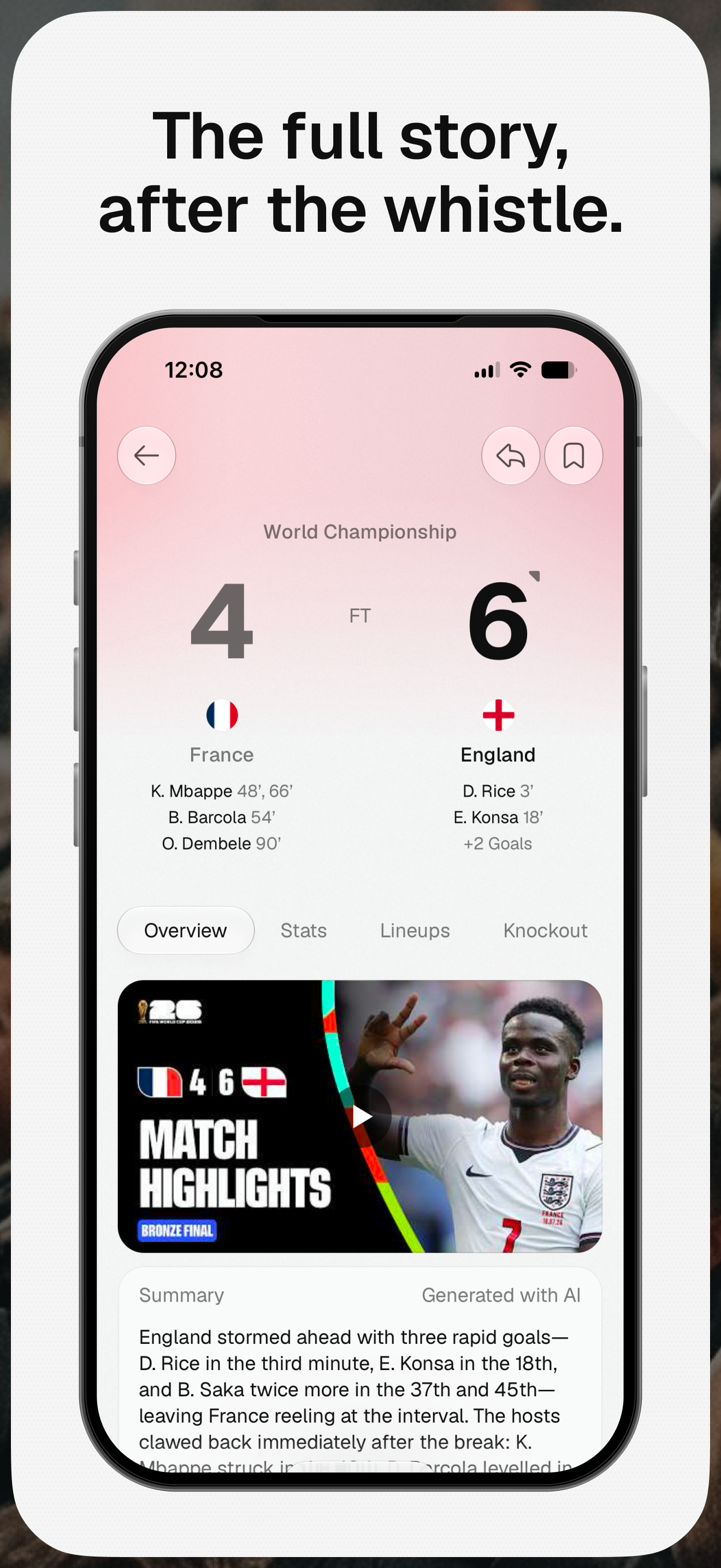 Go-lo: Live Football Scores screenshot 5