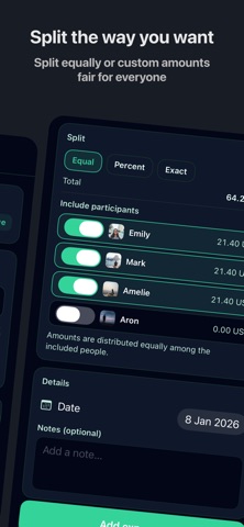SplitNeat: Split Bills Screenshot 3 of 9