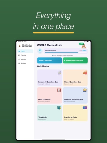 CSMLS Medical Lab Exam Prep iPad screenshot