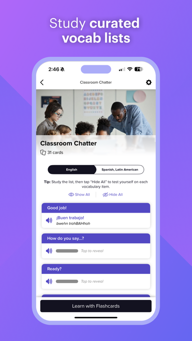 Mango Languages: Learning iPhone screenshot 7 - Education app