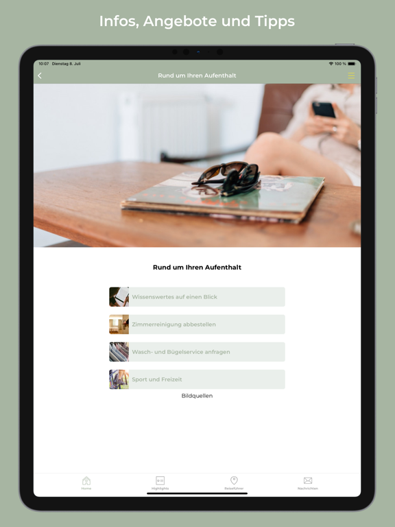 Schlosshotel Neustrelitz app screenshot 2