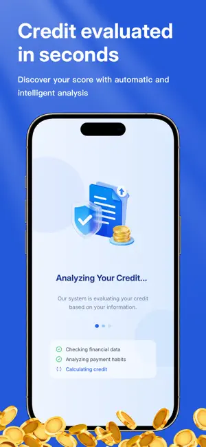 CredCresce:Credit Insights iPhone screenshot 1