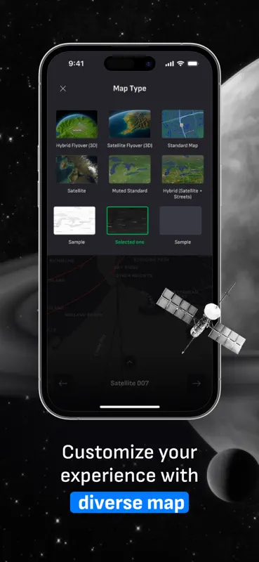 Satellite Tracker ISS Live Map screenshot 5 of 6
