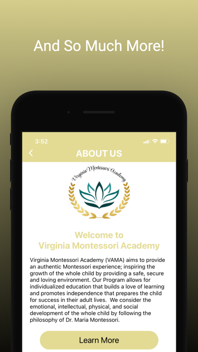Virginia Montessori Academy Screenshot