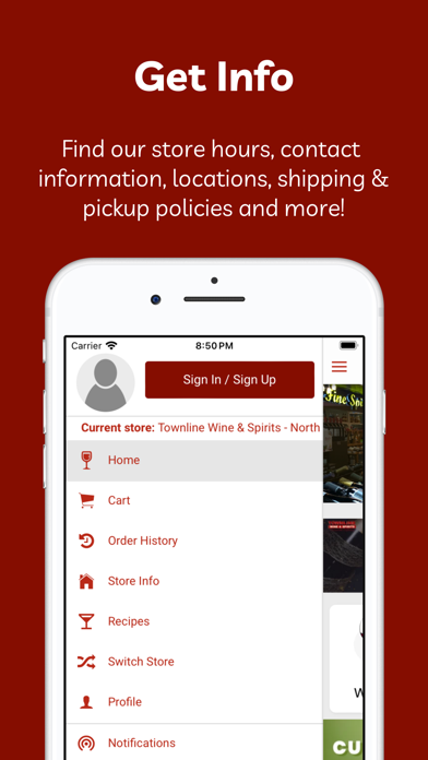 Screenshot #2 pour Townline Wine and Spirits