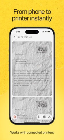 PaperThings: Scan, Sign, Print screenshot