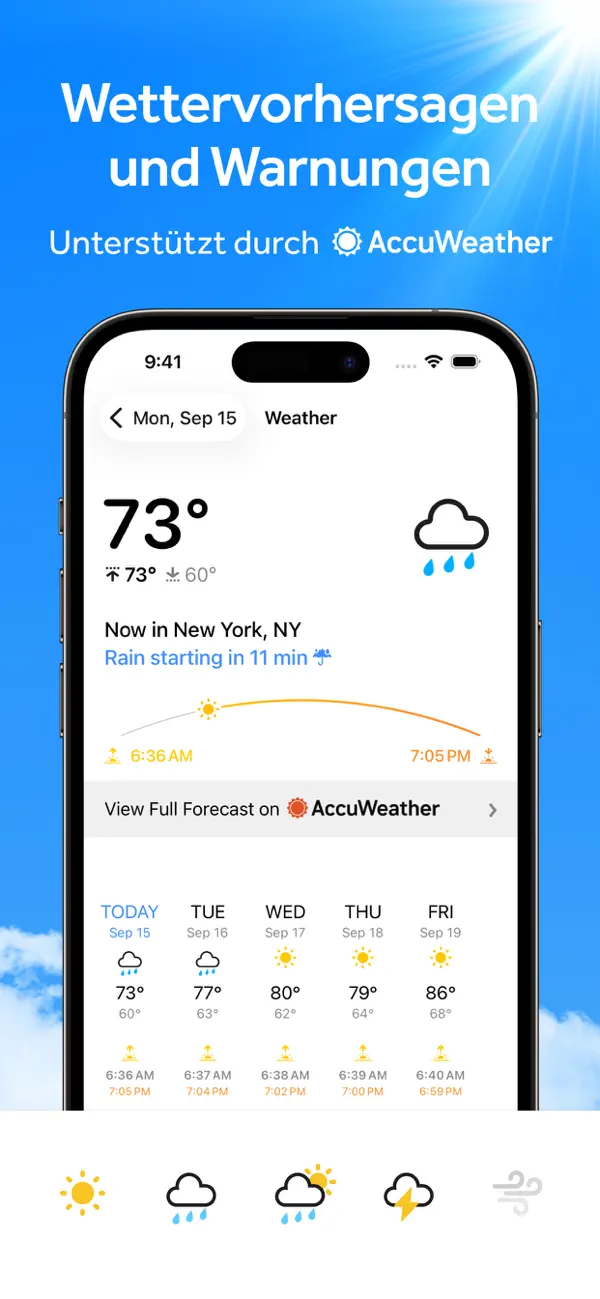 Fantastical - Calendar & Tasks iPhone App Screenshot 7 – Produktivität