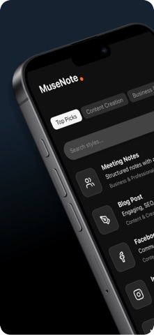 MuseNote: AI Voice Notes Screenshot 6 of 7