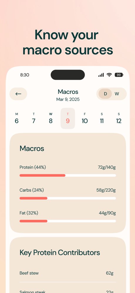 Welling AI Food & Health Coach screenshot 5