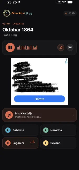 Radio Gbg screenshot 3