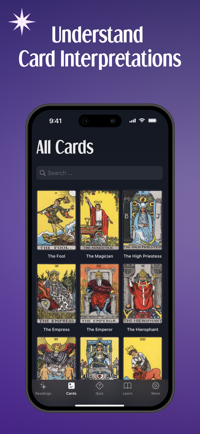 Learn Tarot Rider Waite Cards