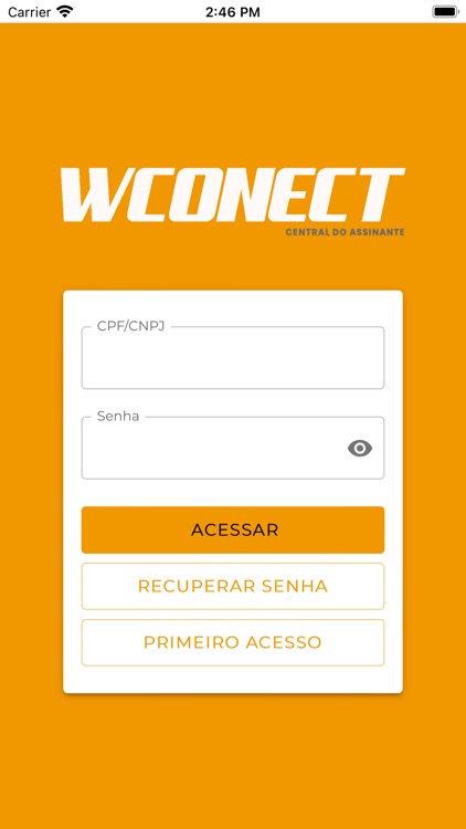 Wconect - Central do Assinante