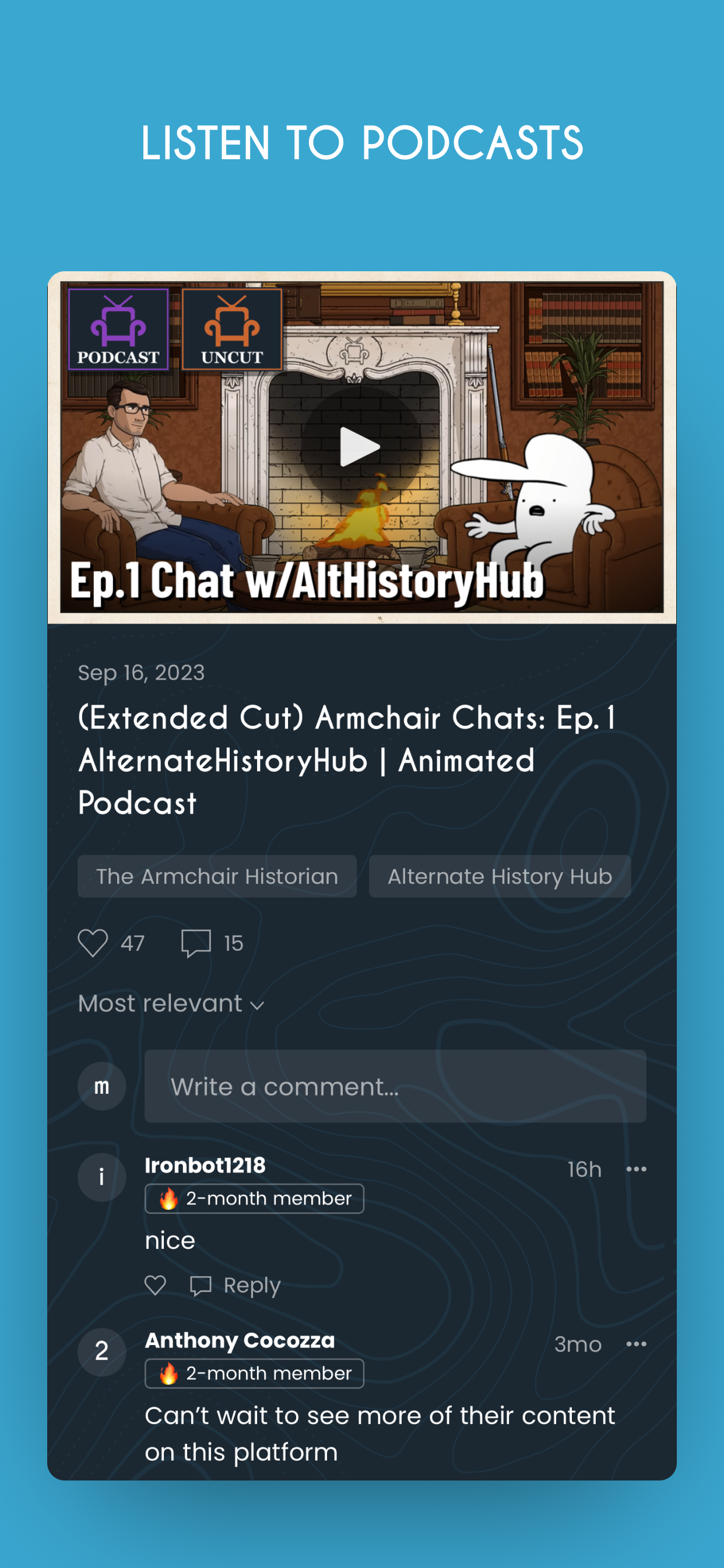 Armchair History TV