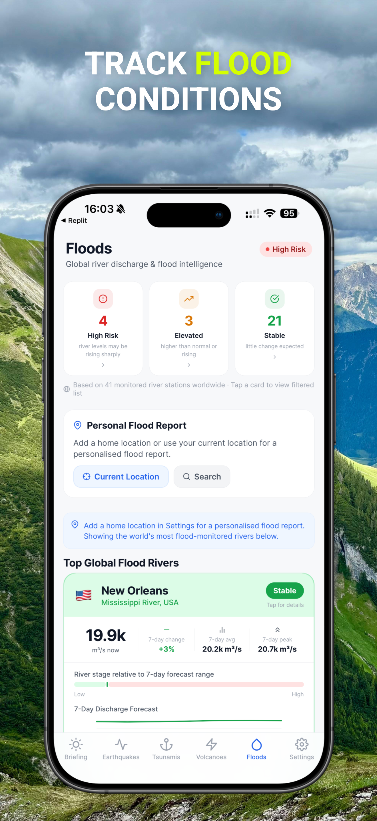 Earthwise Disaster Tracker