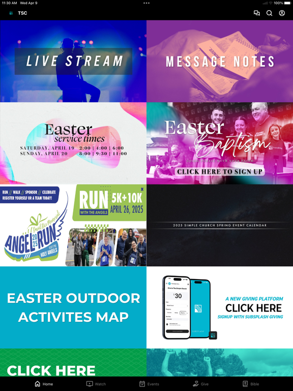 Screenshot #4 pour The Simple Church