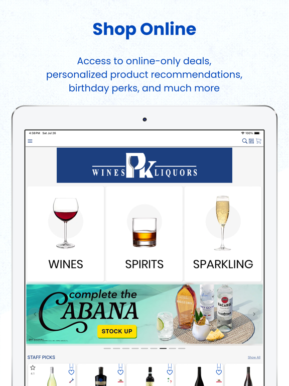 Screenshot #4 pour PK Wines & Liquors