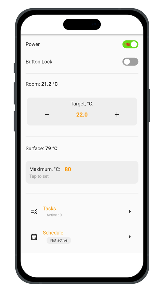 #3. WiFi Heater (iOS) 由: Teploceramic
