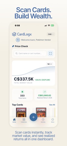 CardLogx screenshot