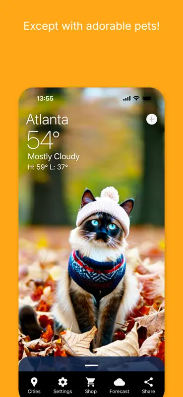Weather Pet - Local Forecast screenshot 6 of 7