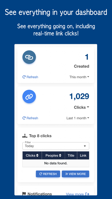 Vivoldi - Link URL Shortener Screenshot