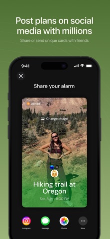 Timey: Loud Shareable Alarms Screenshot 3 of 10