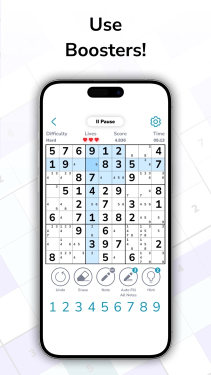 Sudoku: Math Games screenshot-4
