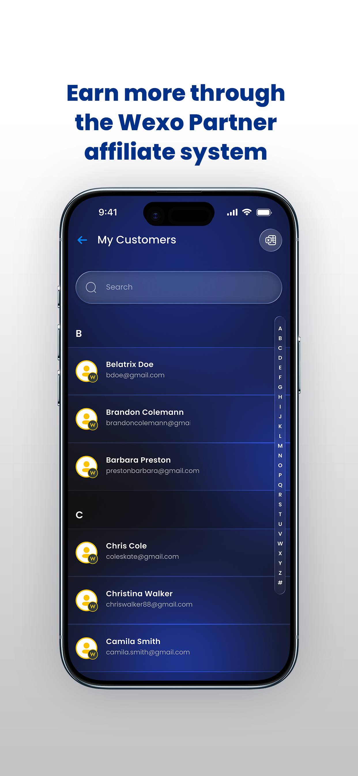 Wexo Partner screenshot 5