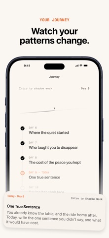 Shado: AI Journal & Guide Screenshot 5 of 7