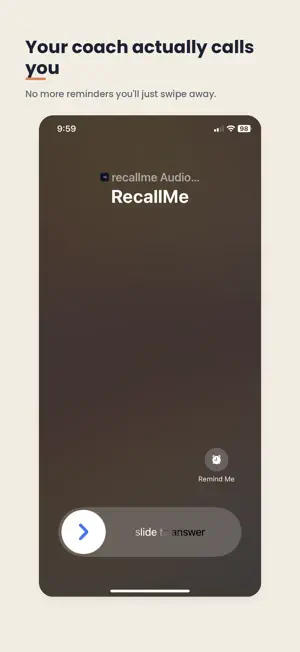 AI Habit Coach - ReCallMe screenshot 1