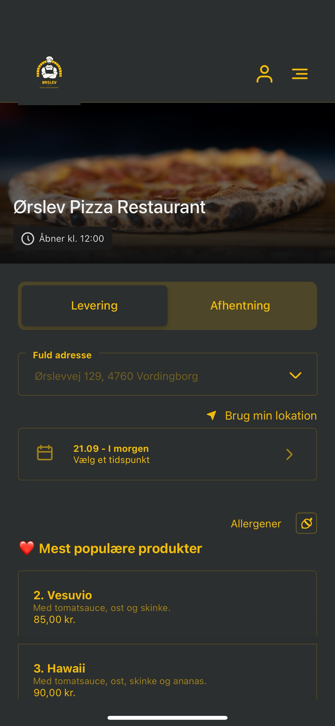 Ørslev Pizza Restaurant DK