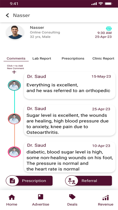 Screenshot 2 of Physiotherapist App App