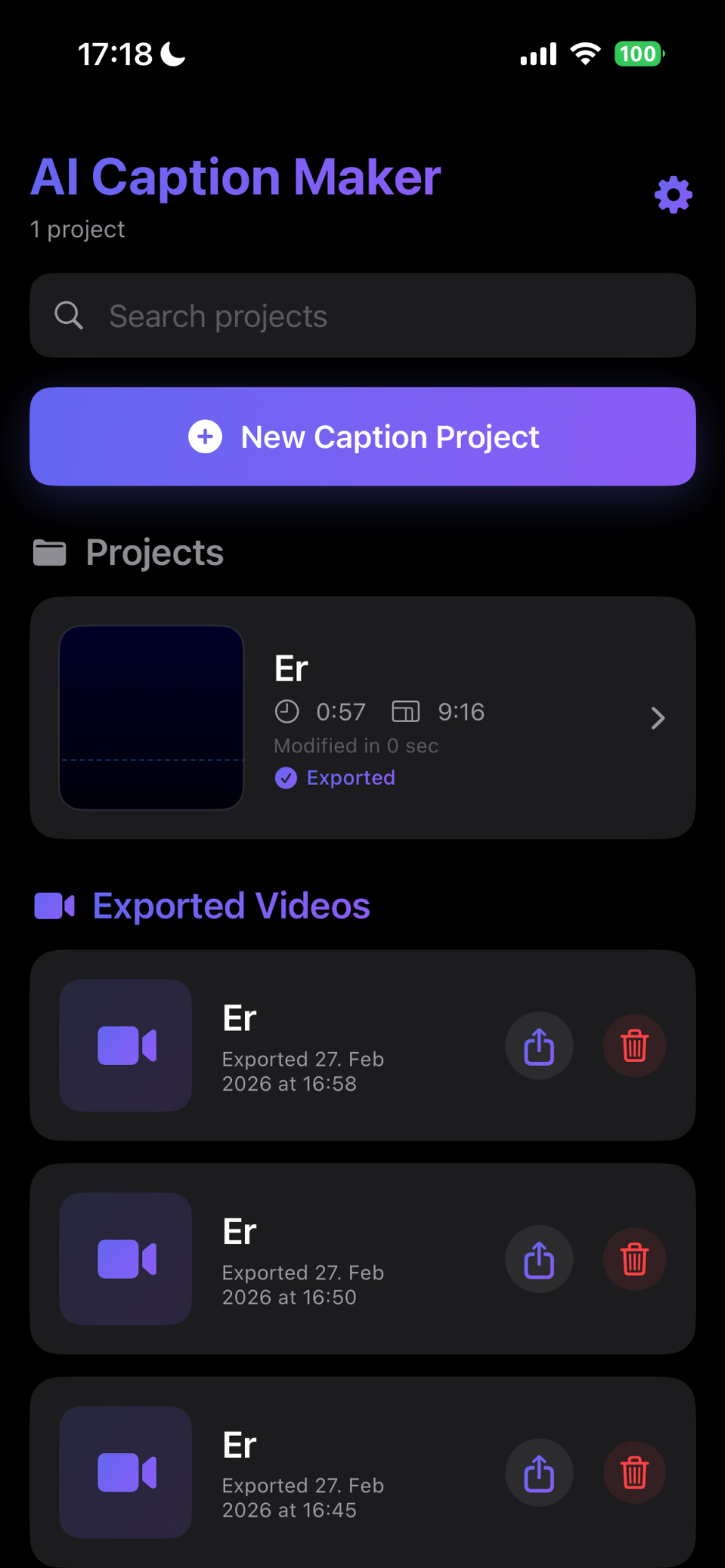 Captions AI Subtitle Generator screenshot 6