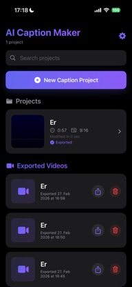 Captions AI Subtitle Generator screenshot 6