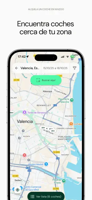 Wazoo — Alquiler de coches screenshot 3