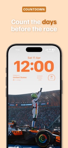 Motorsports Widgets screenshot