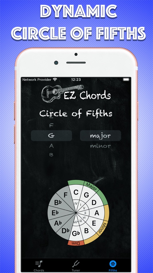 #3. EZ Chords Bank - Learn Guitar (iOS) Bởi: Mihai Ghiserel