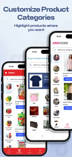 Capture d'écran de Mobile App Builder For Shopify sur iPhone 4