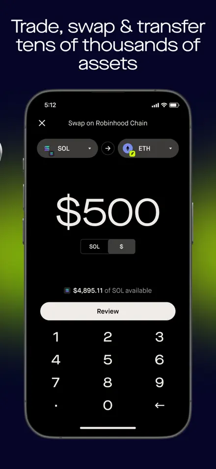 Robinhood Crypto app screenshot 2