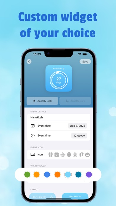 Smart Countdown Widget Screenshot