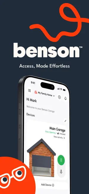 Benson: Smart Garage Access screenshot 1