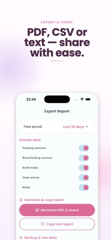 Breast Pumping Tracker Screenshot 5 of 5