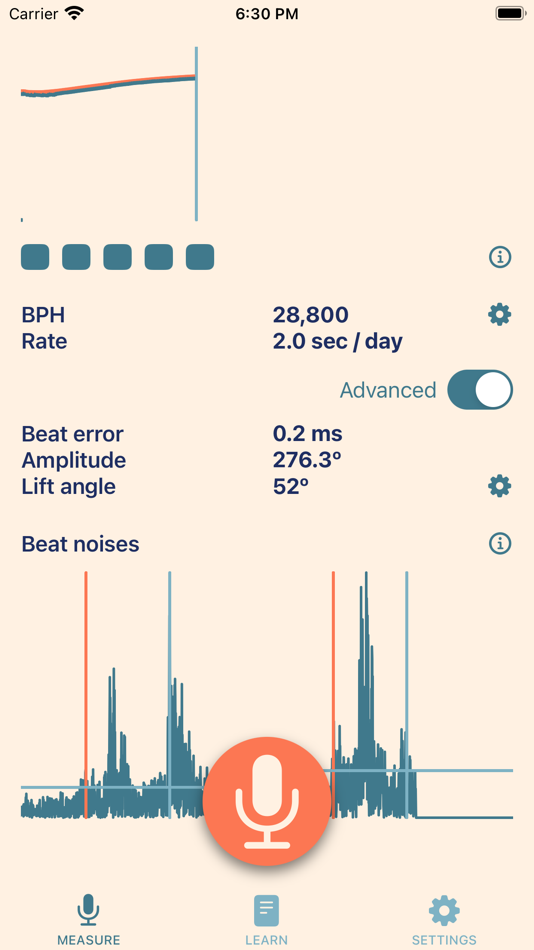 #1. Timegrapher - watch accuracy (iOS) 来自: Attila Lelko