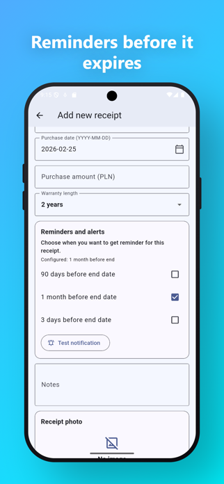 Receipt Guard: Receipts Screenshot 3 of 5