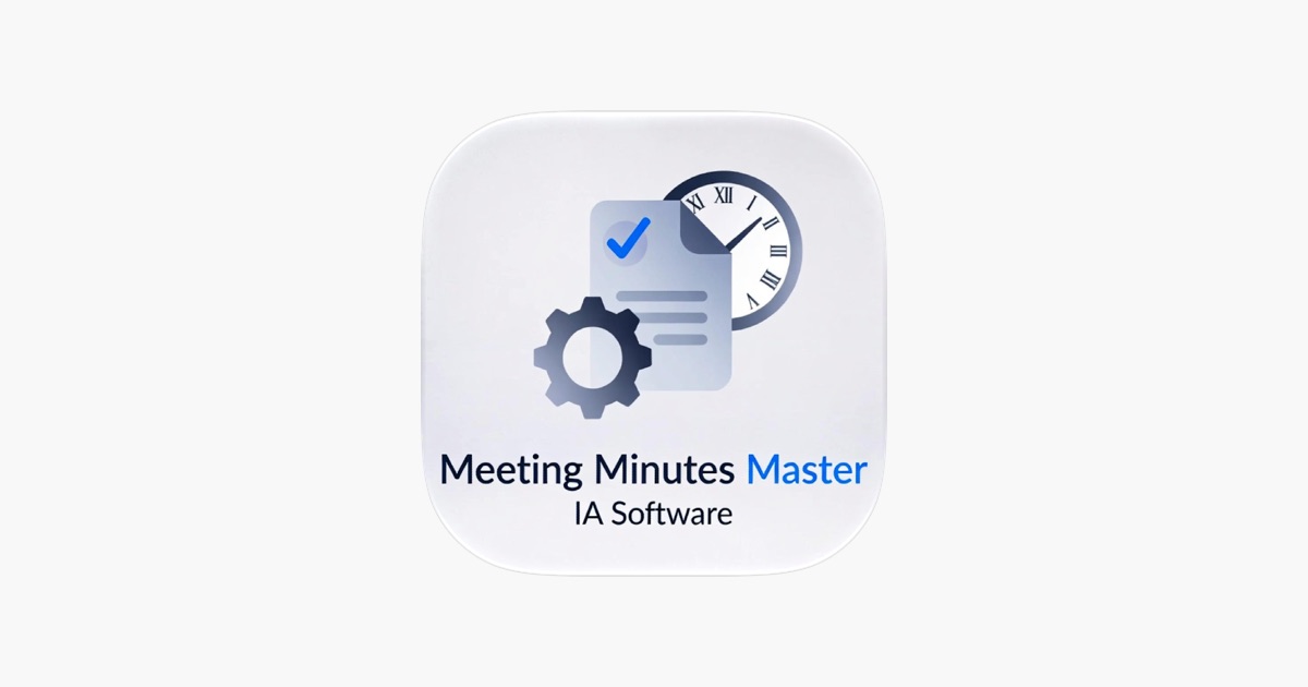 ‎App Meeting Minutes Master - App Store