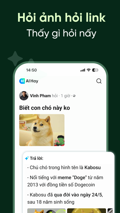 Screenshot #2 pour AI Hay - Hỏi đáp cùng AI